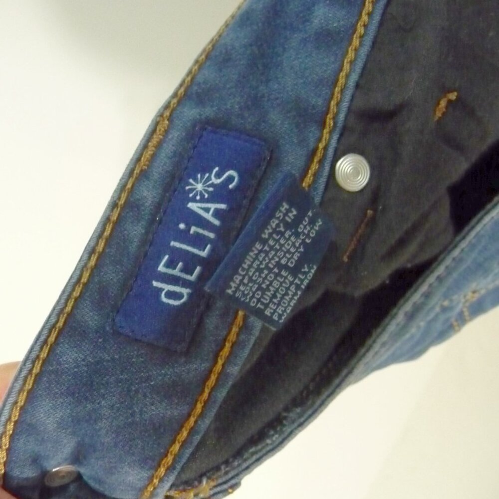 DELIA'S SIZE 9 LOW RISE JEANS - Picture 7 of 8
